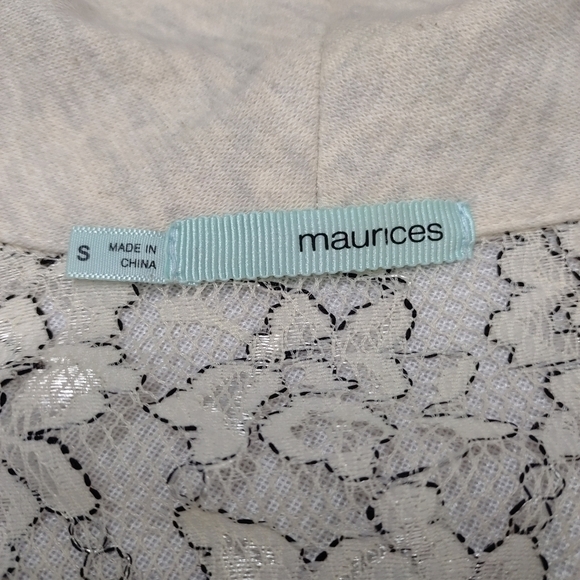 Maurices Women's Blazer Jacket Lace Back Size S - Picture 5 of 6